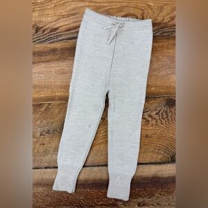Cozy 100% Wool Cream Kids Bottoms